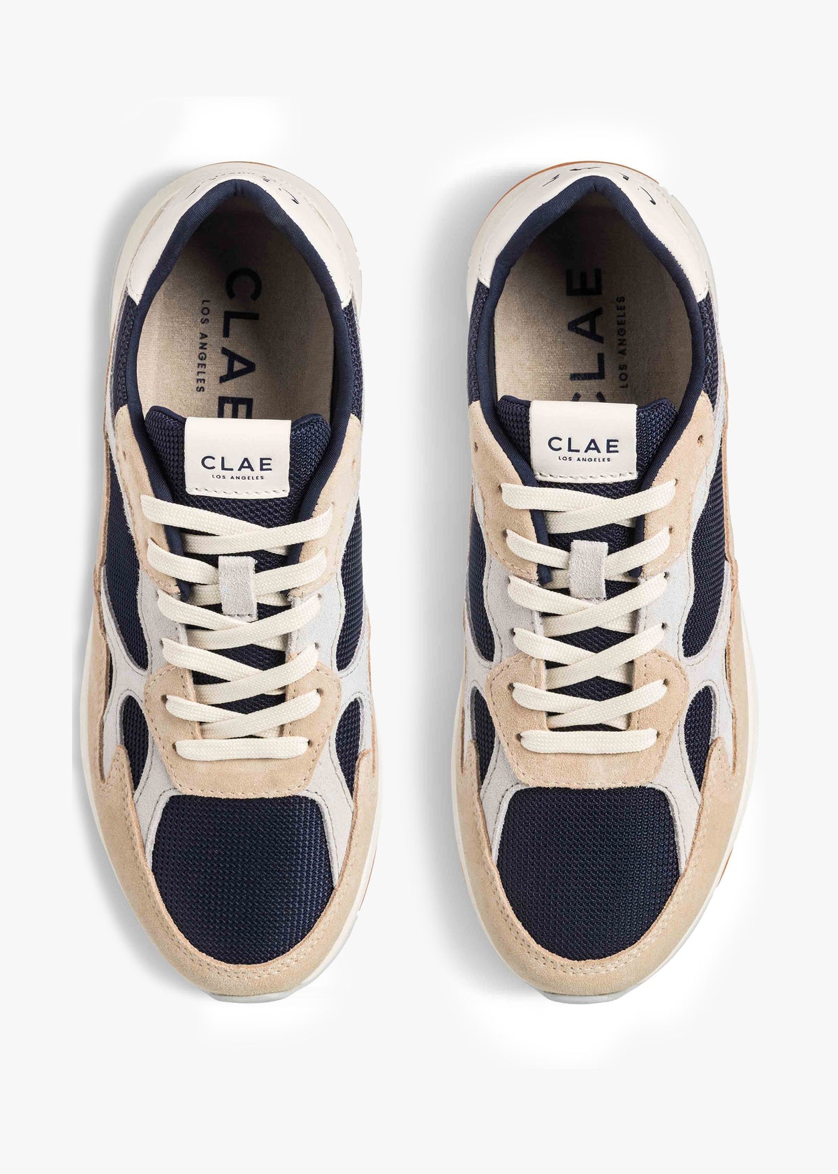 Clae Men's Zuma Safari Navy Suede Trainers