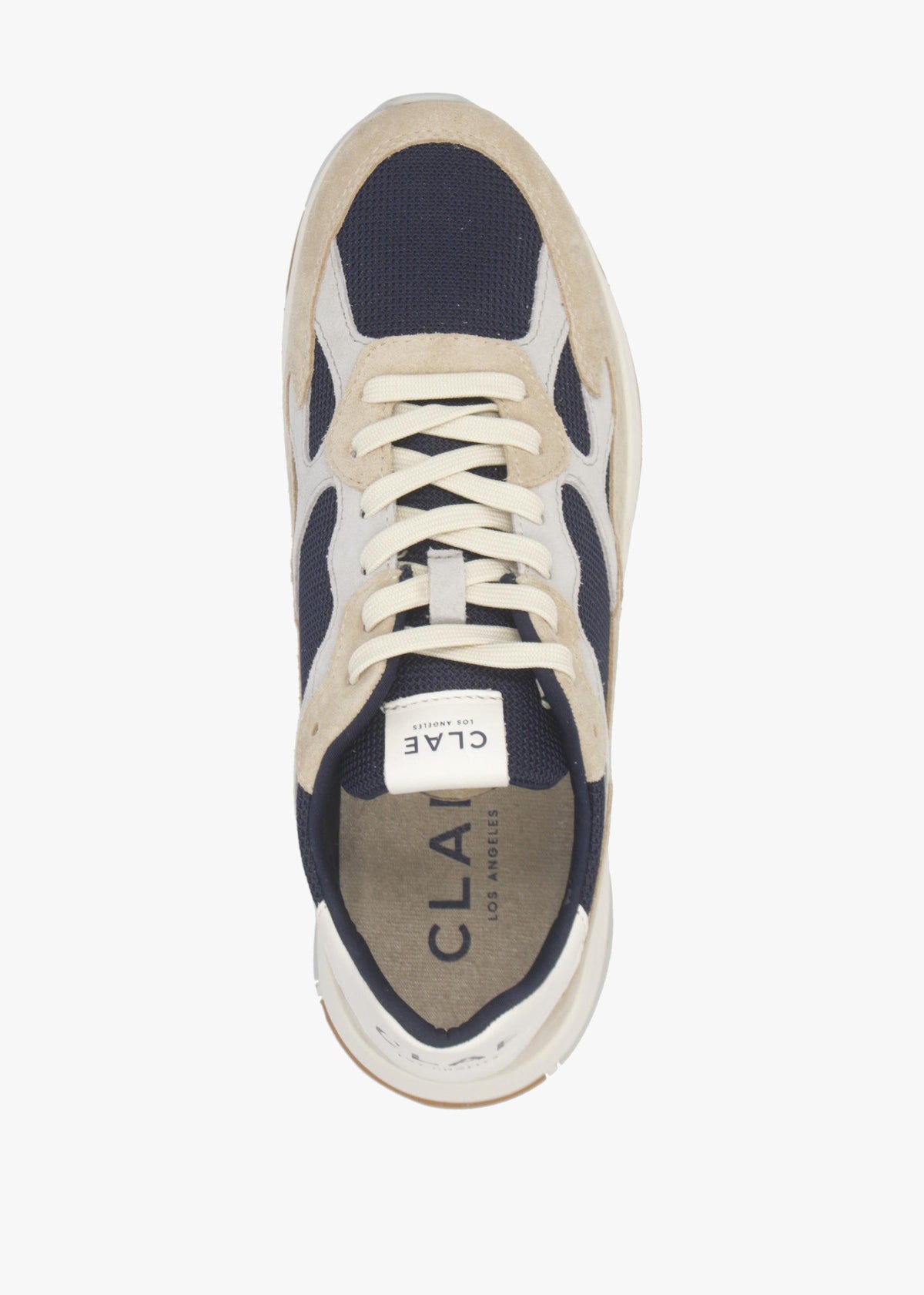Clae Men's Zuma Safari Navy Suede Trainers