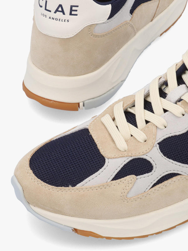 Clae Men's Zuma Safari Navy Suede Trainers