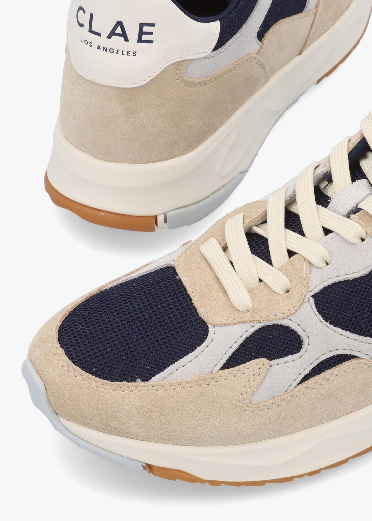 Clae Men's Zuma Safari Navy Suede Trainers