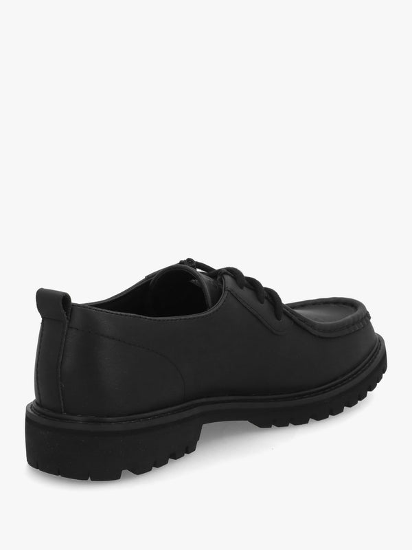 Clae Men's Morrison Antique Black Leather Lace Up Shoes