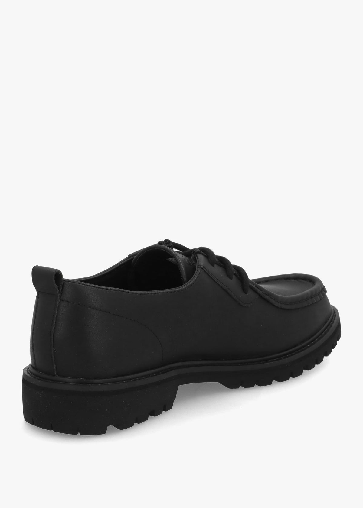 Clae Men's Morrison Antique Black Leather Lace Up Shoes
