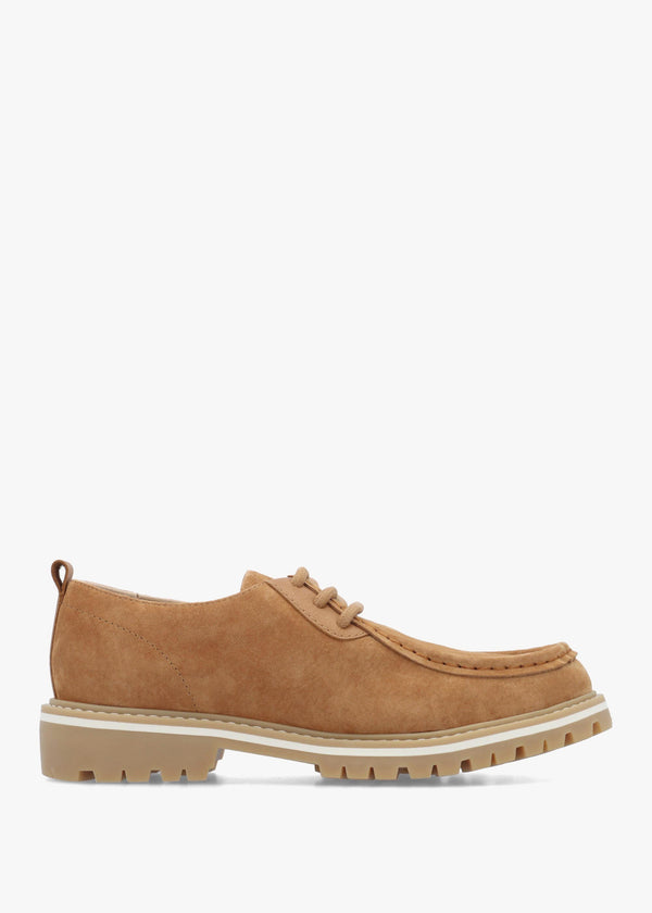 Men's Morrison Brown Sugar Suede Lace Up Shoes