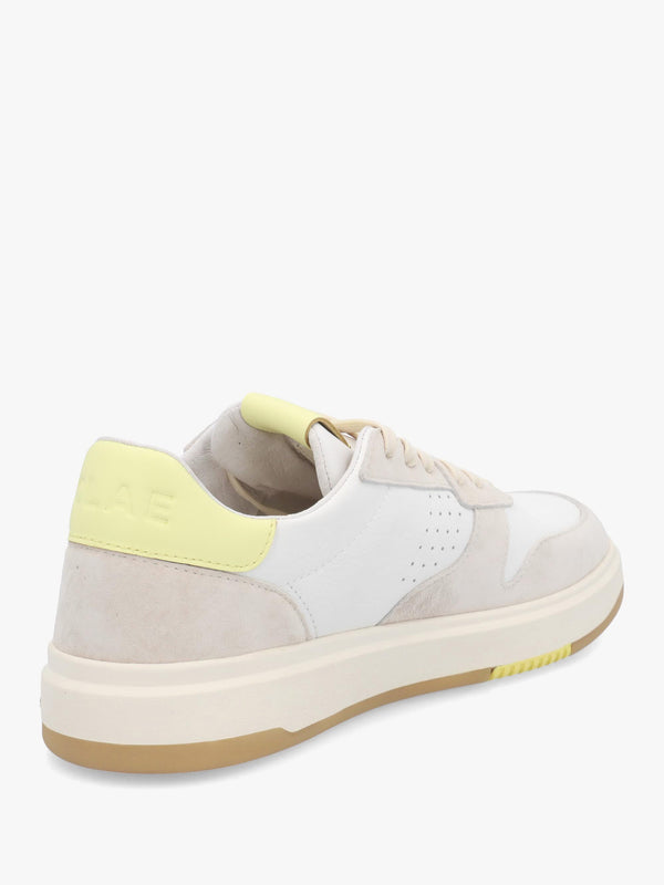 Clae Men's Moses Off White Wax Yellow Trainers