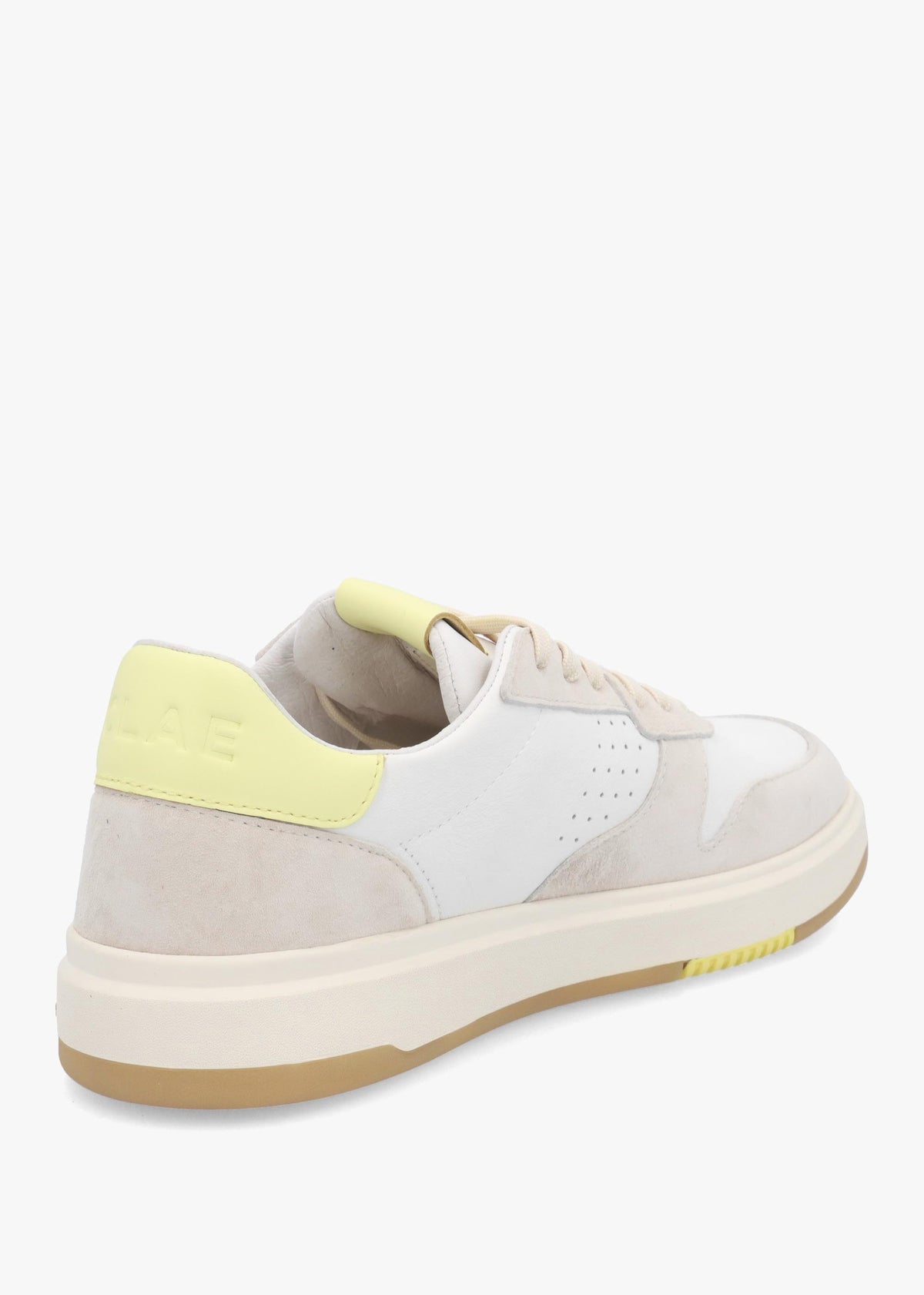 Clae Men's Moses Off White Wax Yellow Trainers
