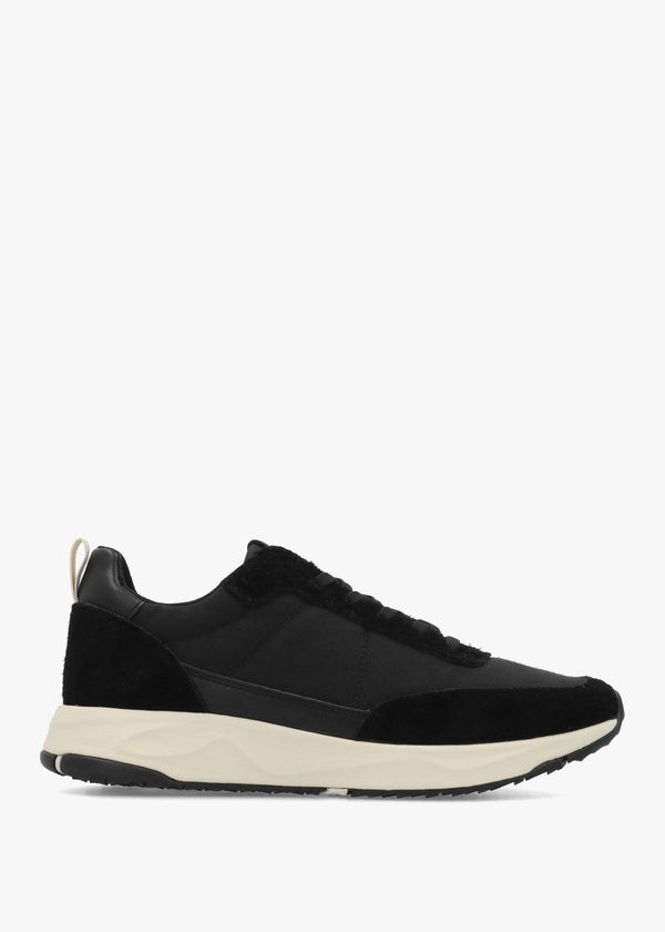 Men's Owens Black Suede Trainers
