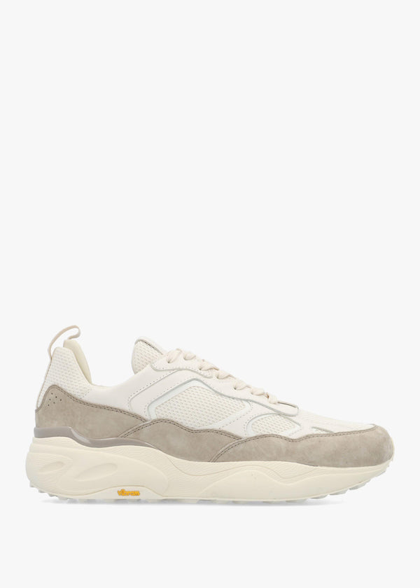 Clae Men's Salazar Off White Cashmere Trainers