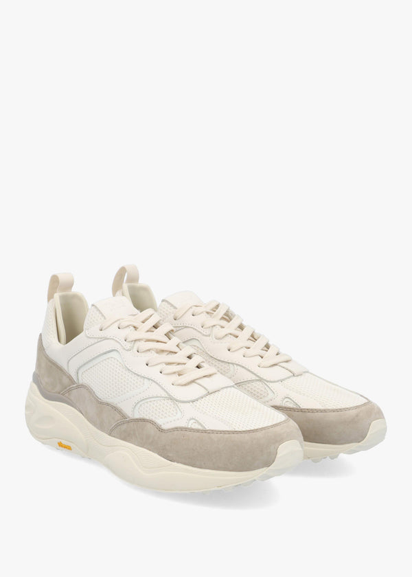 Clae Men's Salazar Off White Cashmere Trainers
