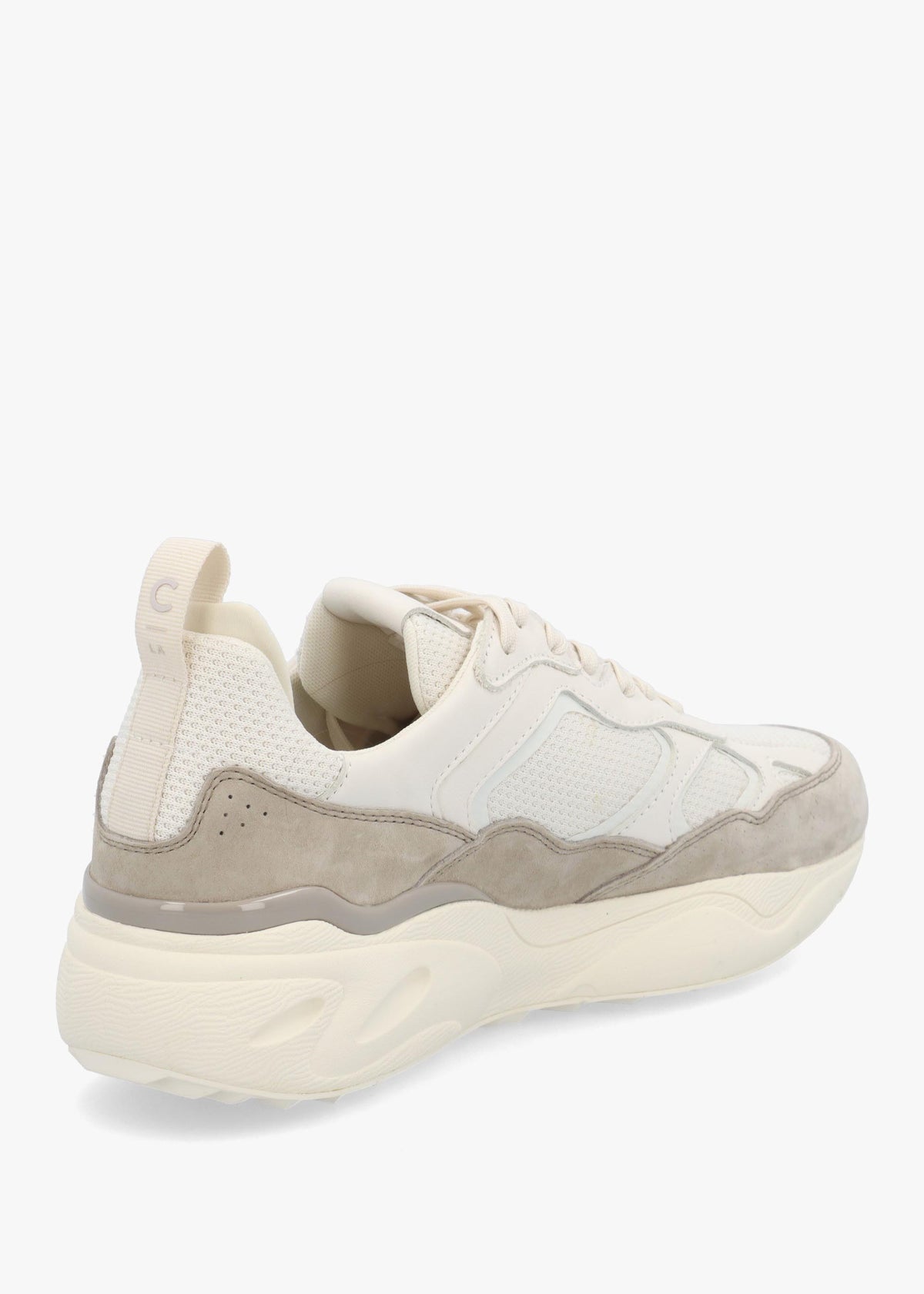 Clae Men's Salazar Off White Cashmere Trainers