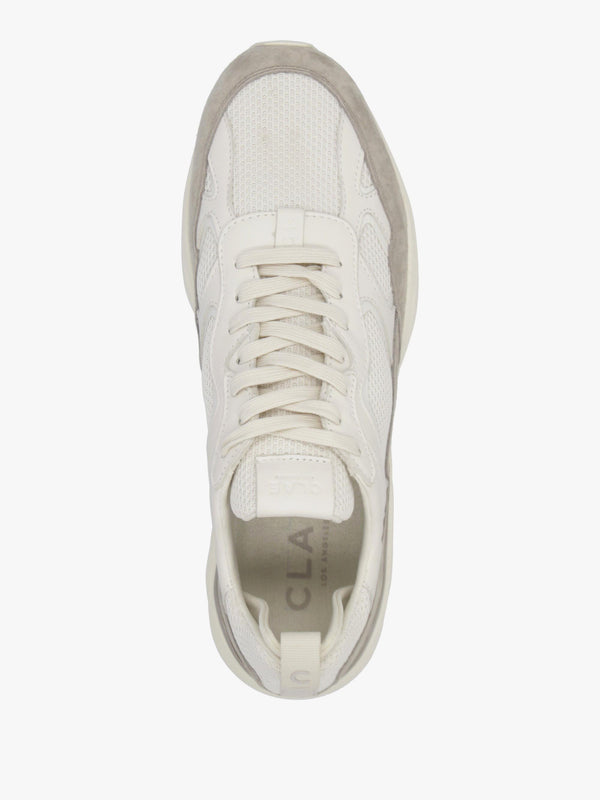 Clae Men's Salazar Off White Cashmere Trainers
