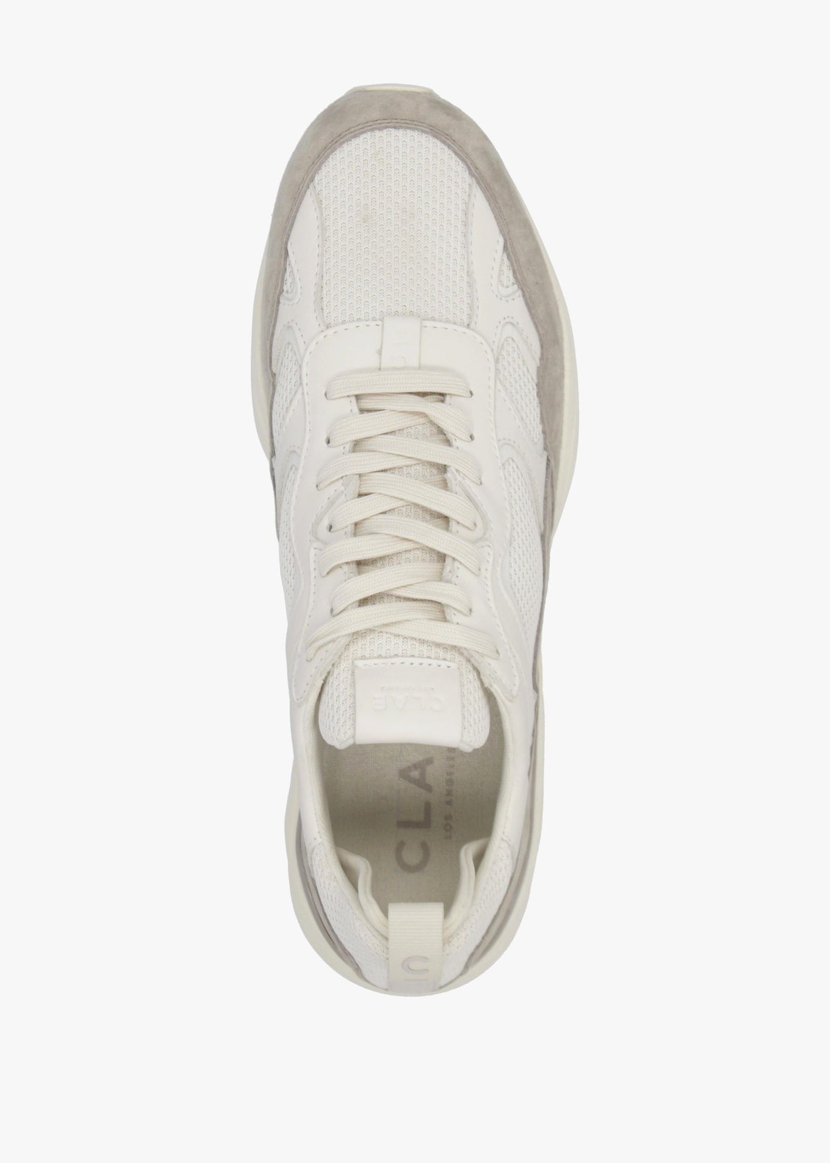 Clae Men's Salazar Off White Cashmere Trainers