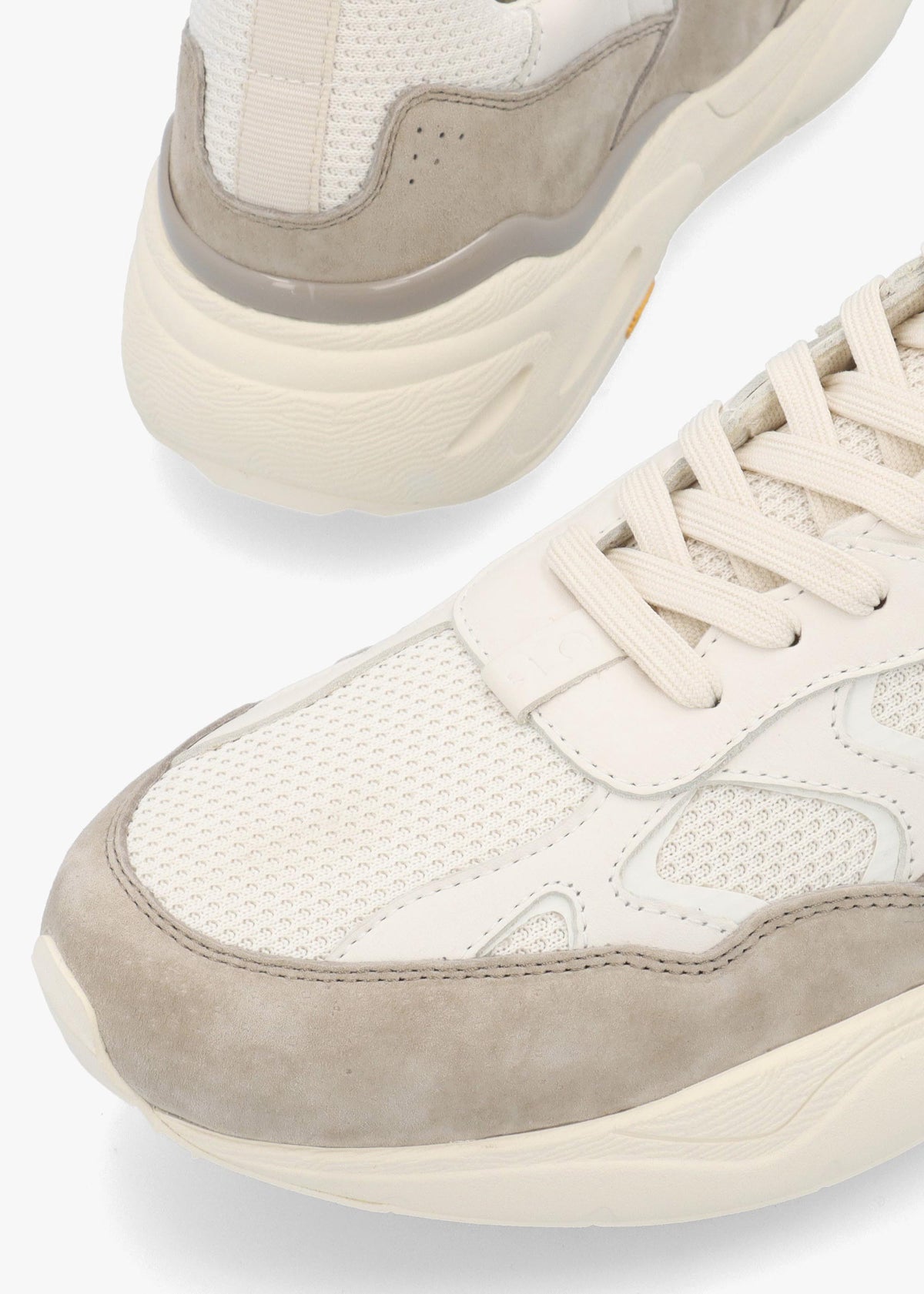 Clae Men's Salazar Off White Cashmere Trainers