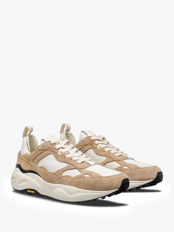 Unisex Salazaar Starfish Tan Suede & Recycled Mesh Trainers