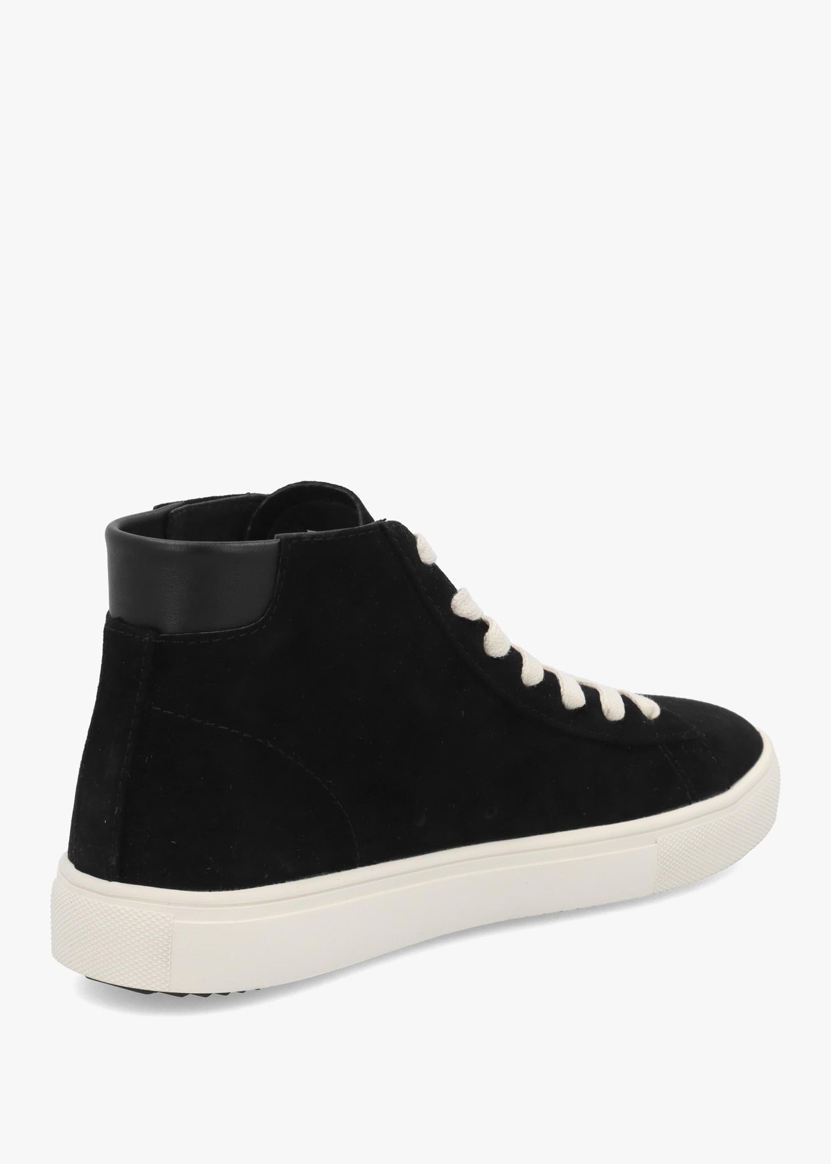 Clae Women's Black Suede High Top Trainers