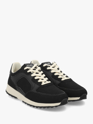 Women's Joshua Vegan Black Trainers