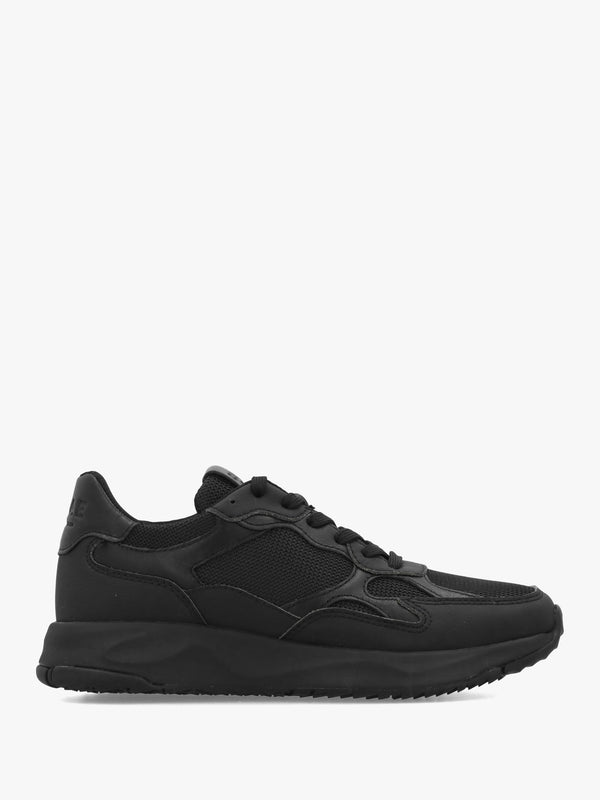 Clae Unisex Zuma Triple Black Leather Trainers