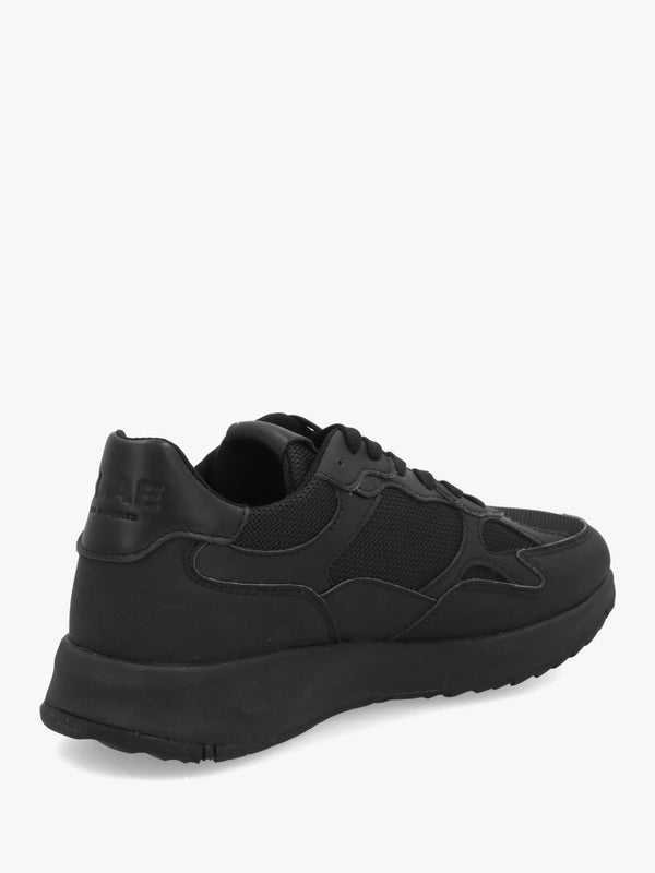 Clae Unisex Zuma Triple Black Leather Trainers
