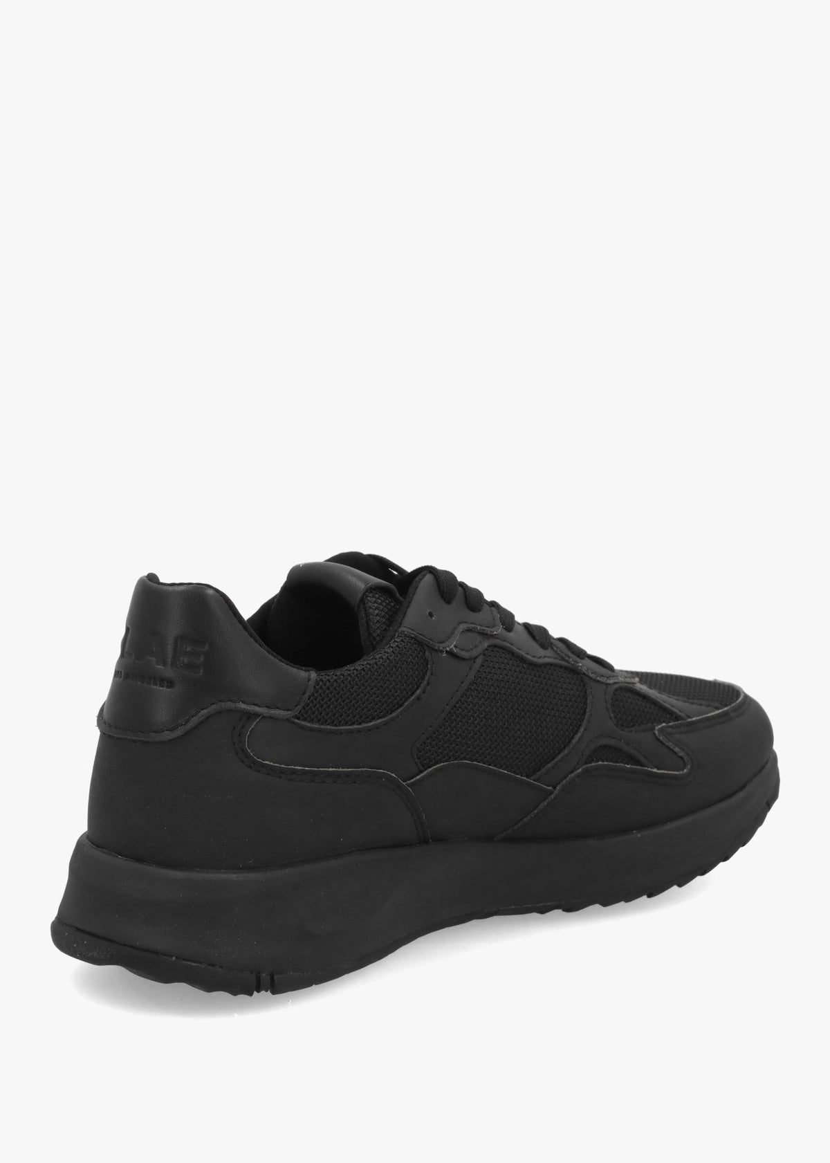 Clae Unisex Zuma Triple Black Leather Trainers