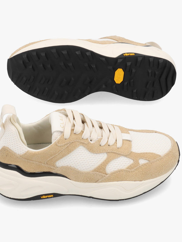 Clae Unisex Salazar Starfish Off White Trainers