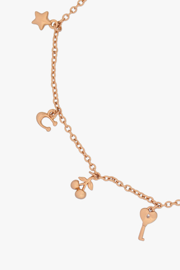 Mini Icons Gold Charm Bracelet