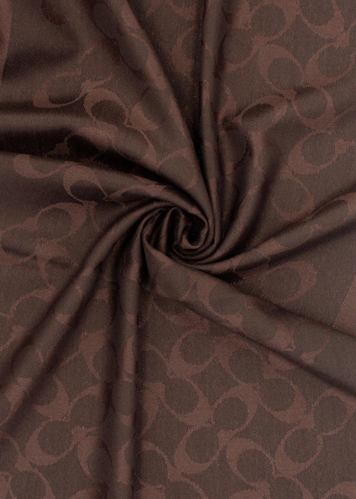 Bias Signature C Maple Wool Mix Oblong Scarf