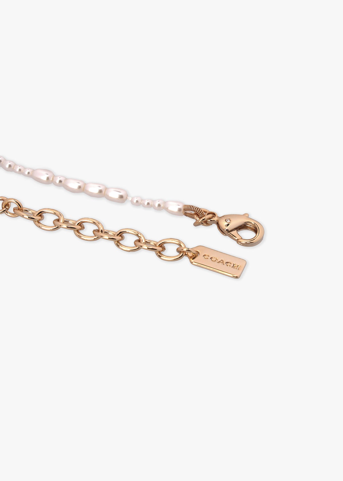 Pearl Bow Gold Bracelet