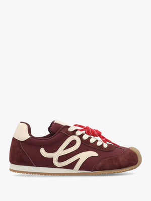 Daniel Action Ballet Burgundy Suede Trainers