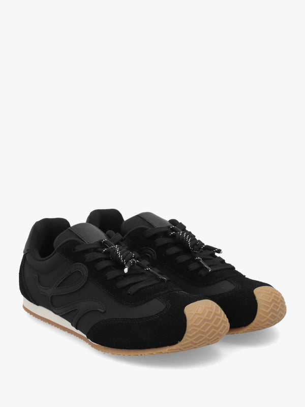 Action Ballet Black Suede Trainers