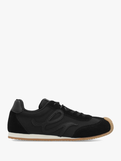 Action Ballet Black Suede Trainers