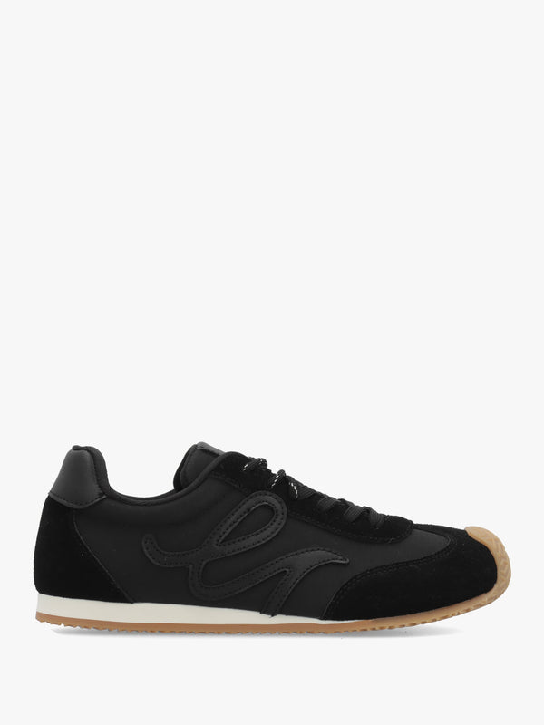 Action Ballet Black Suede Trainers