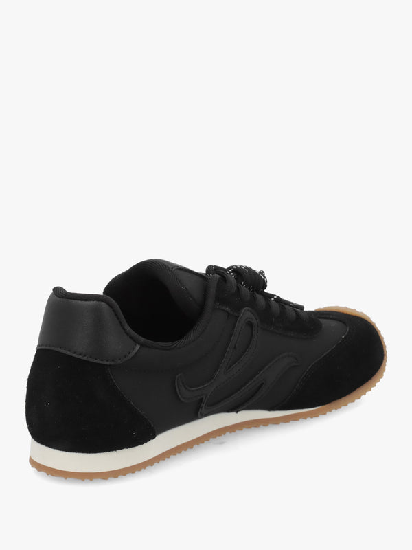 Action Ballet Black Suede Trainers