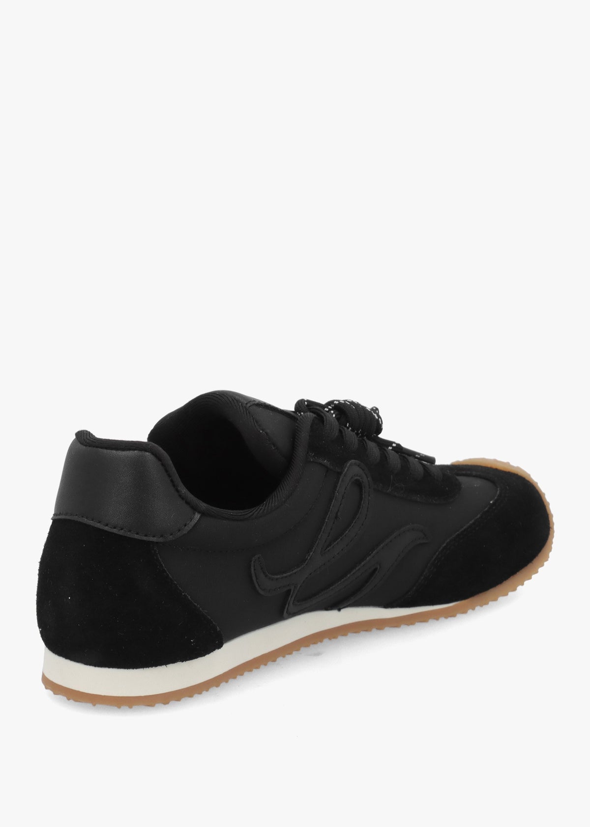 Action Ballet Black Suede Trainers
