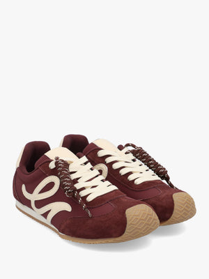 Daniel Action Ballet Burgundy Suede Trainers