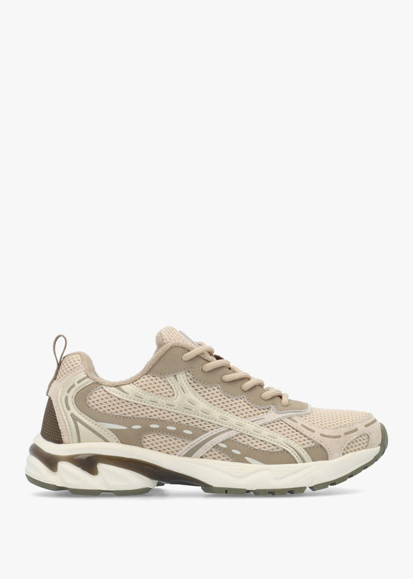 Daniel Admire Taupe Sporty Lace Up Trainers