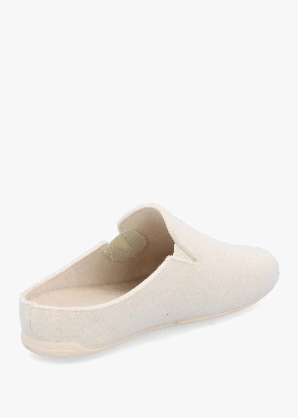 Helter Cream Wool Mule Slippers