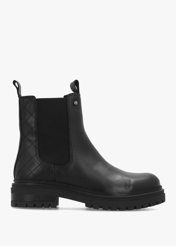 Daniel Impie Black Leather Chelsea Boots