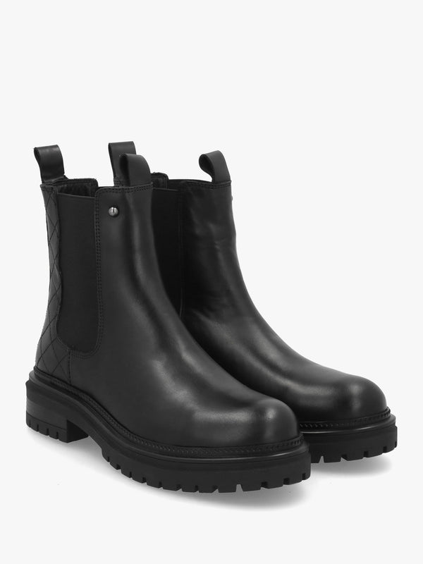Daniel Impie Black Leather Chelsea Boots