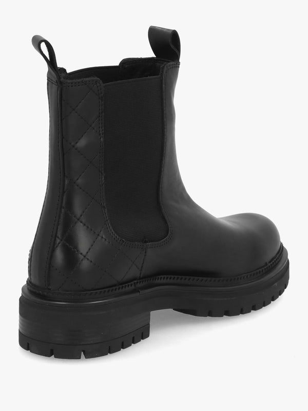 Daniel Impie Black Leather Chelsea Boots