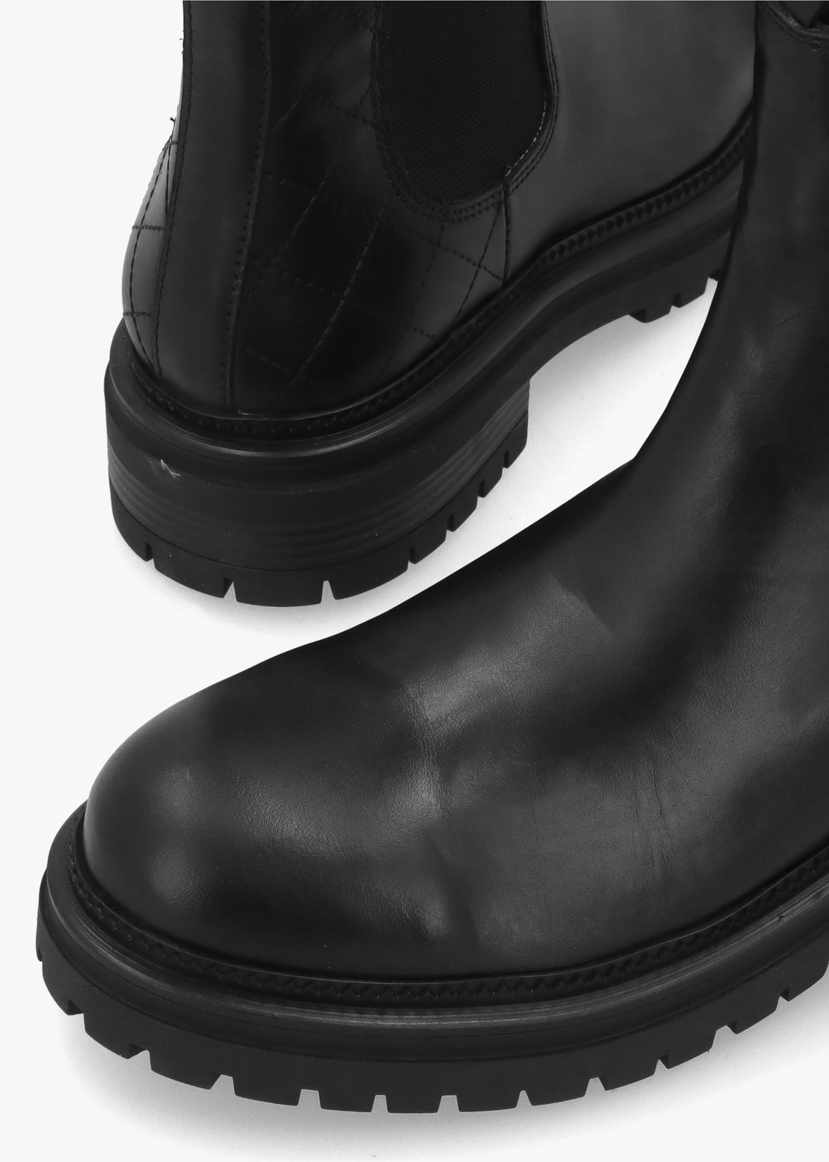 Daniel Impie Black Leather Chelsea Boots