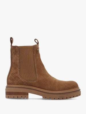 Daniel Impie Tan Suede Chelsea Boots