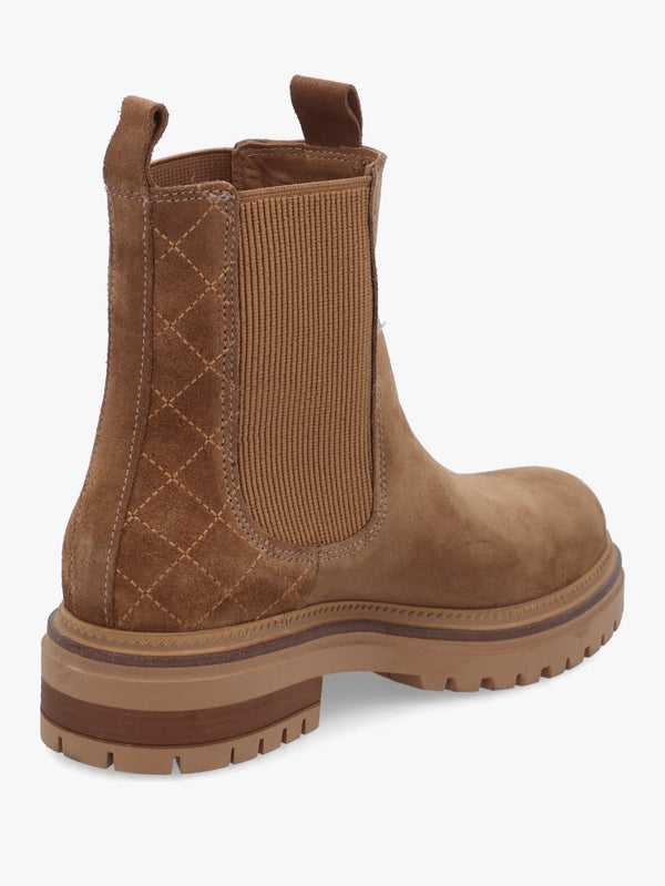 Daniel Impie Tan Suede Chelsea Boots