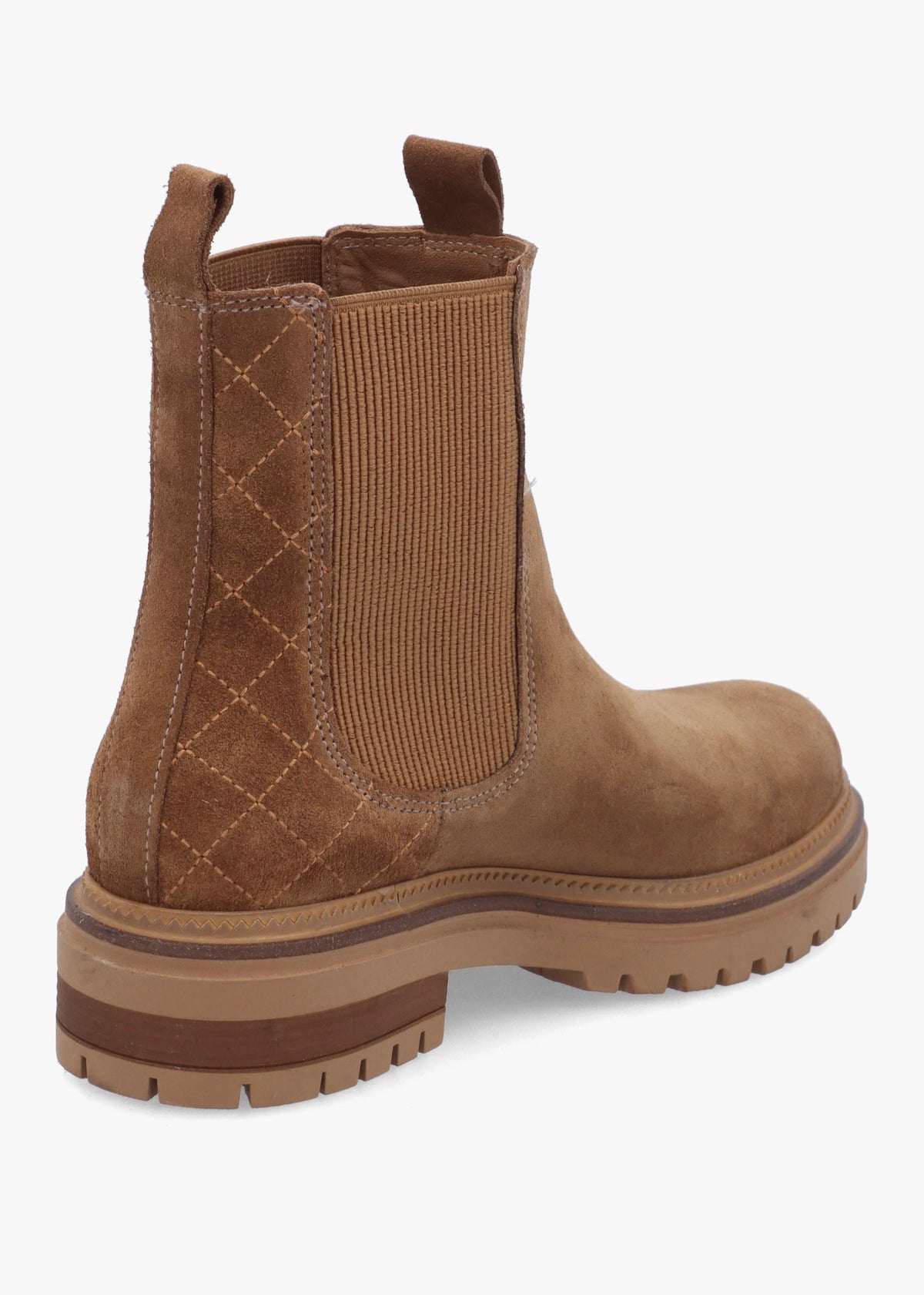 Daniel Impie Tan Suede Chelsea Boots