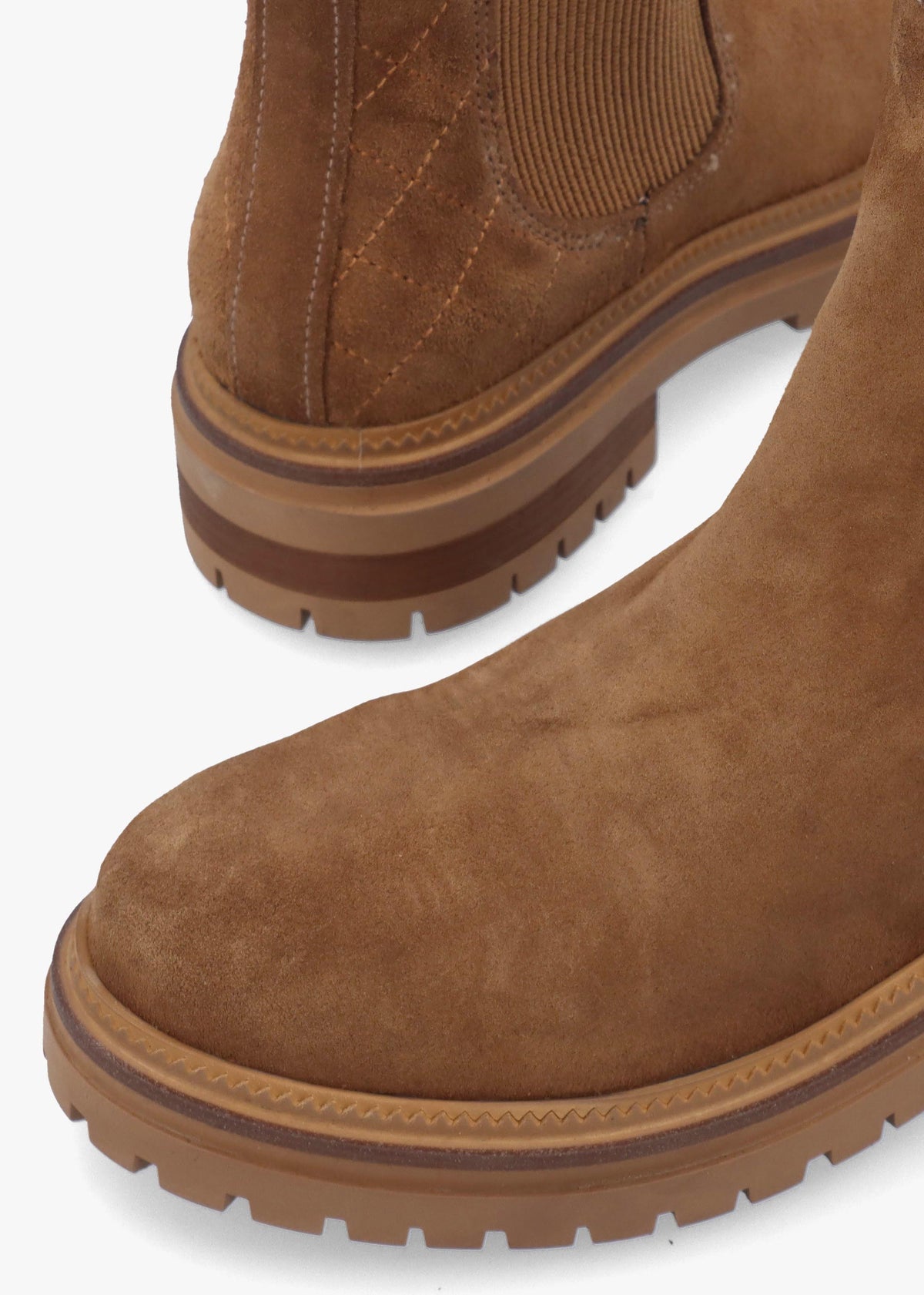 Daniel Impie Tan Suede Chelsea Boots