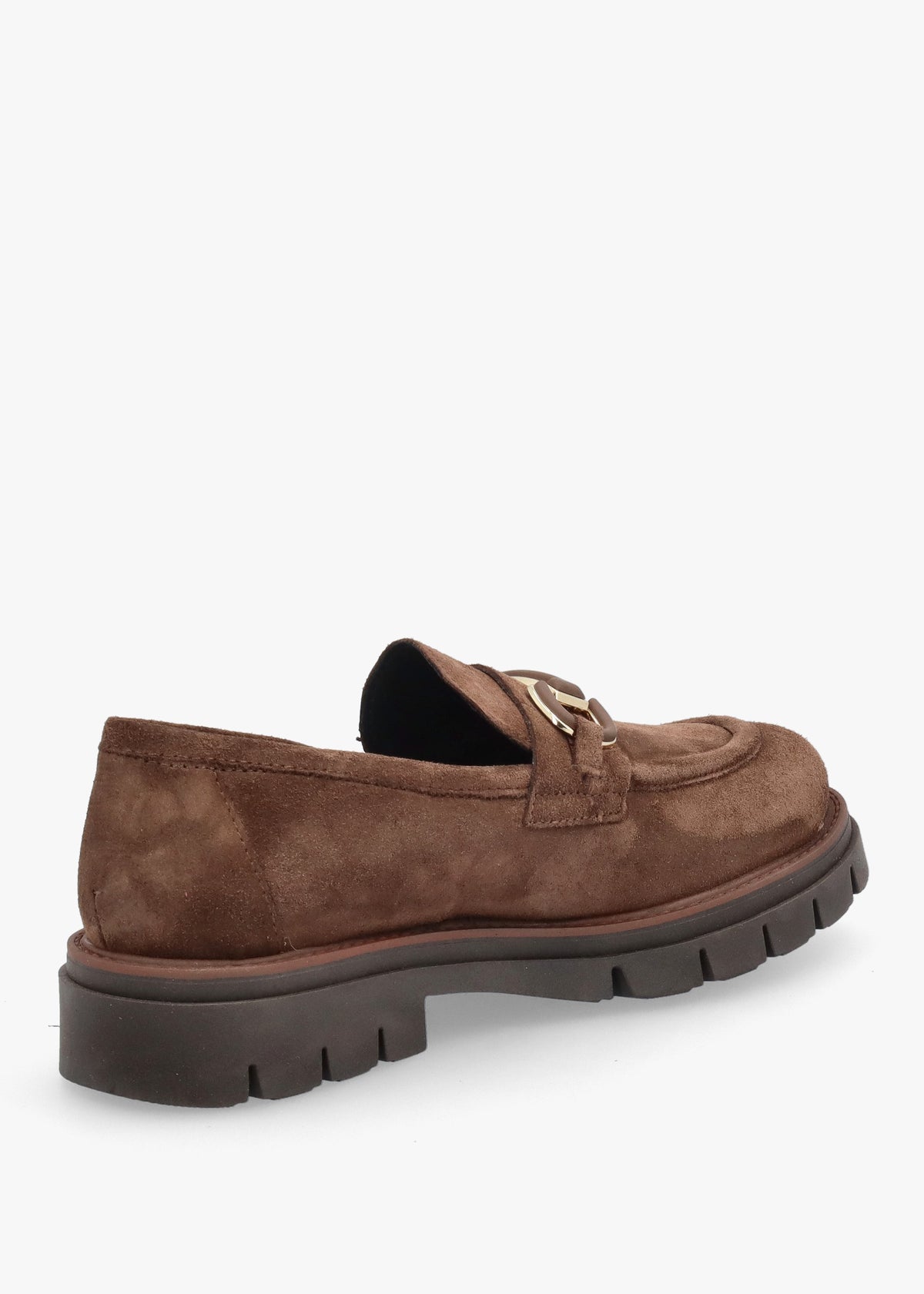 Laffle Brown Suede Chunky Loafers