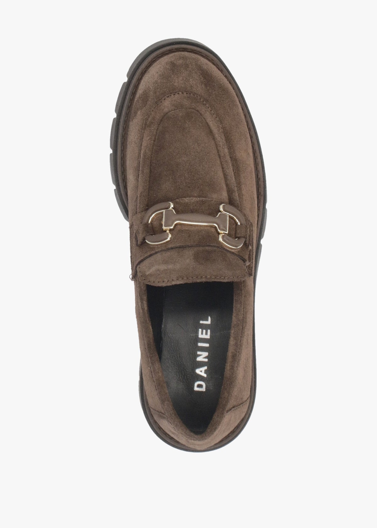 Laffle Brown Suede Chunky Loafers