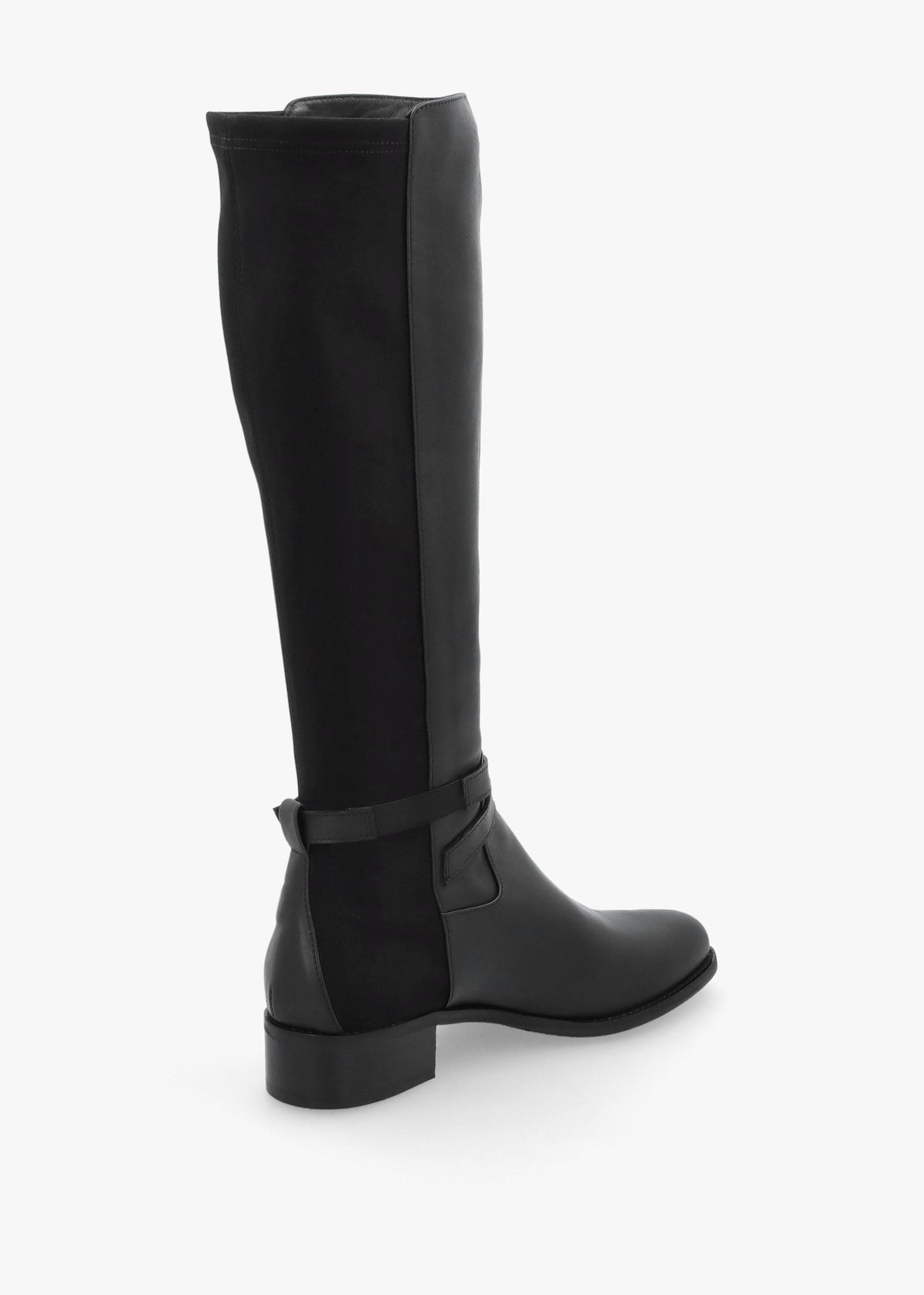 Daniel Madrina Black Leather Riding Knee Boots