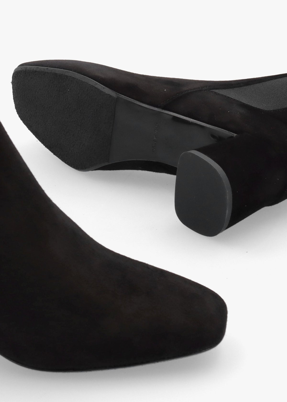 Marea Black Suede Chelsea Boots