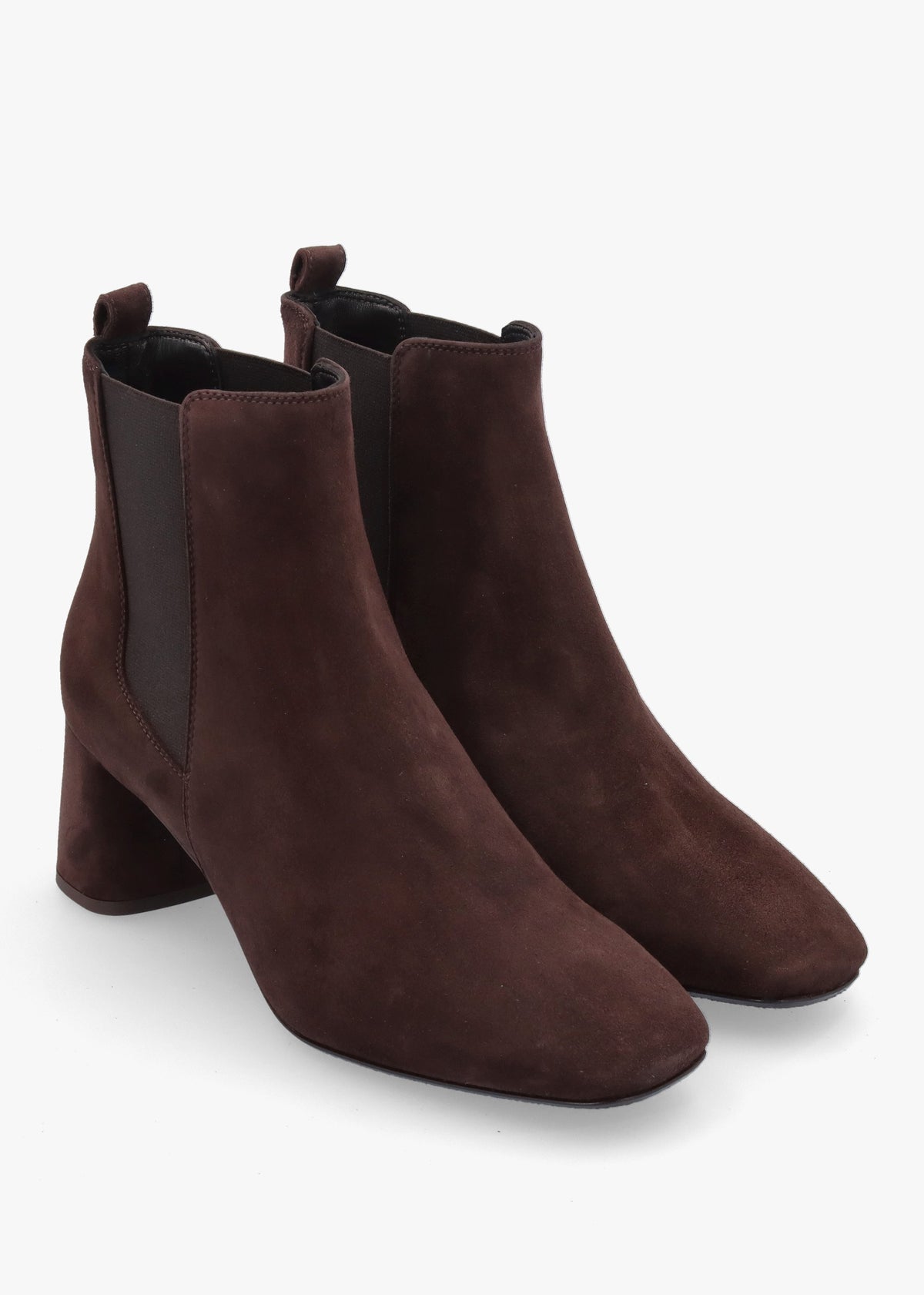 Marea Brown Suede Chelsea Boots