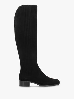 DANIEL Miele Black Suede Knee Boots