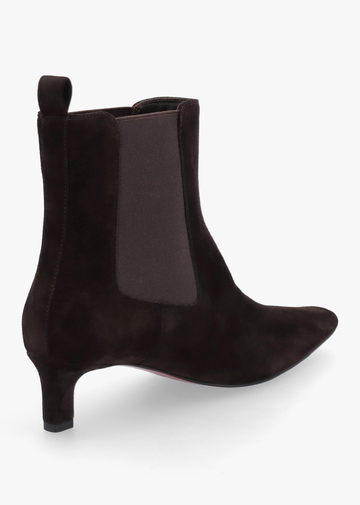 Daniel Sanctuary Brown Suede Low Heel Chelsea Boots